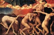 WEYDEN, Rogier van der The Last Judgment oil on canvas